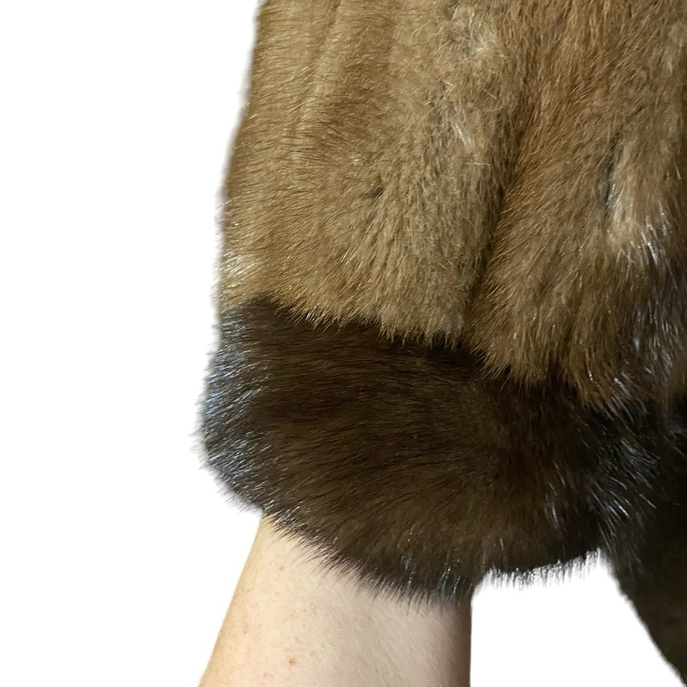 Vintage Anastasia Furs Mink Coat Brown - Picture 7 of 16